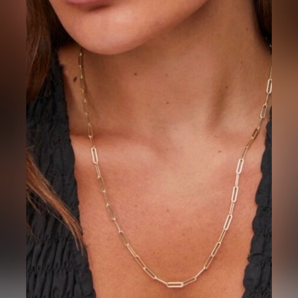 Kendra Scott Courtney Paperclip Necklace